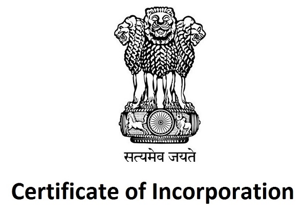 Certificate of Incorporation